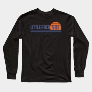 501 Little Rock Arkansas Area Code Long Sleeve T-Shirt